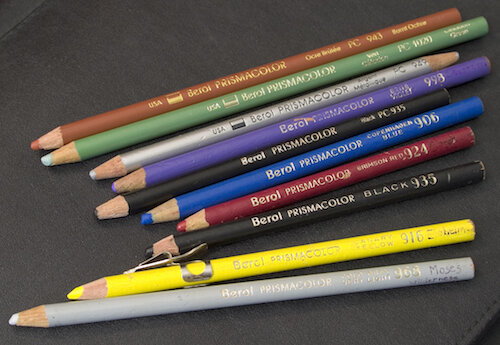 Difference Between Prismacolor and Pitt Pastel Pencils — The Colin
